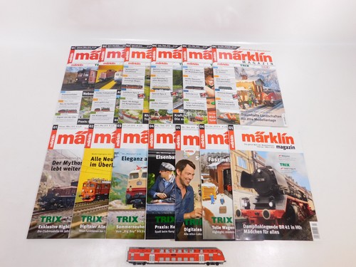 13x märklin magazin - märklin,