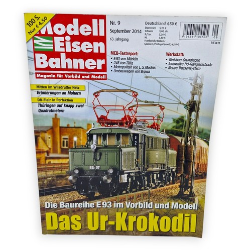 Modelleisenbahner 2014 e93 - 9,