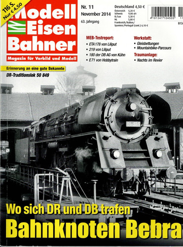 Modelleisenbahner 14 - modelleisenbahner, 11/14
